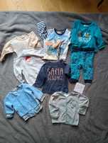 Zestaw bluzek 68, dres, bluzy rozpinane.