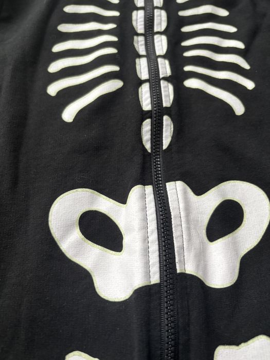 Kościotrup strój Halloween 98/104