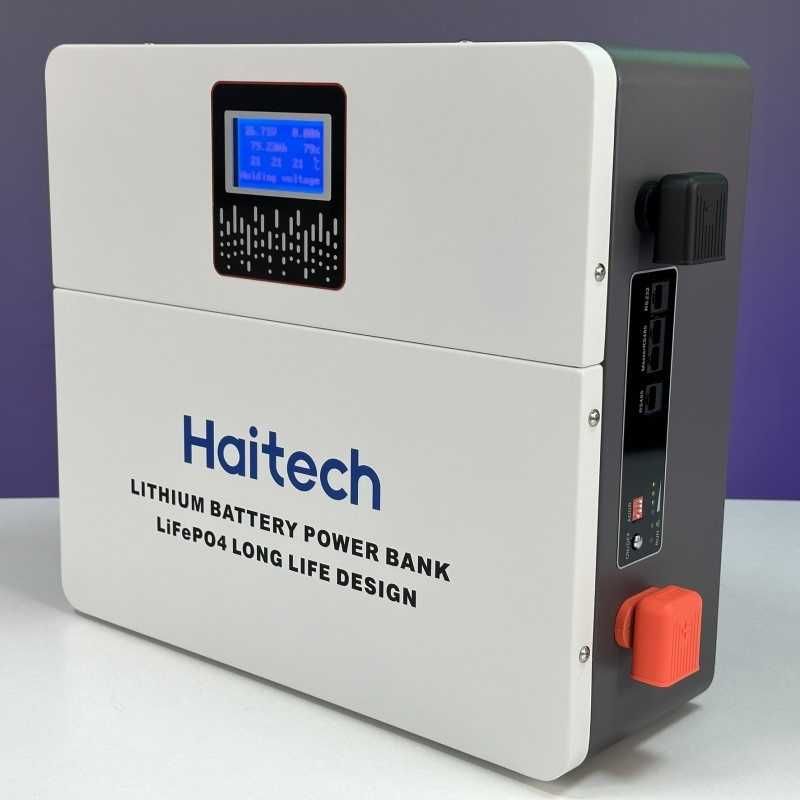Акумуляторна батарея LiFePO4 Haitech Li-Wall 48(51.2)V 100AH 5,12 kW/h