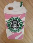 Starbucks etui na iPhone 7, silikonowe