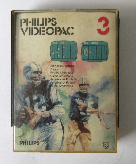 PHILIPS Videopac Nº 3 - American Football (Inclui Caixa e Manual)