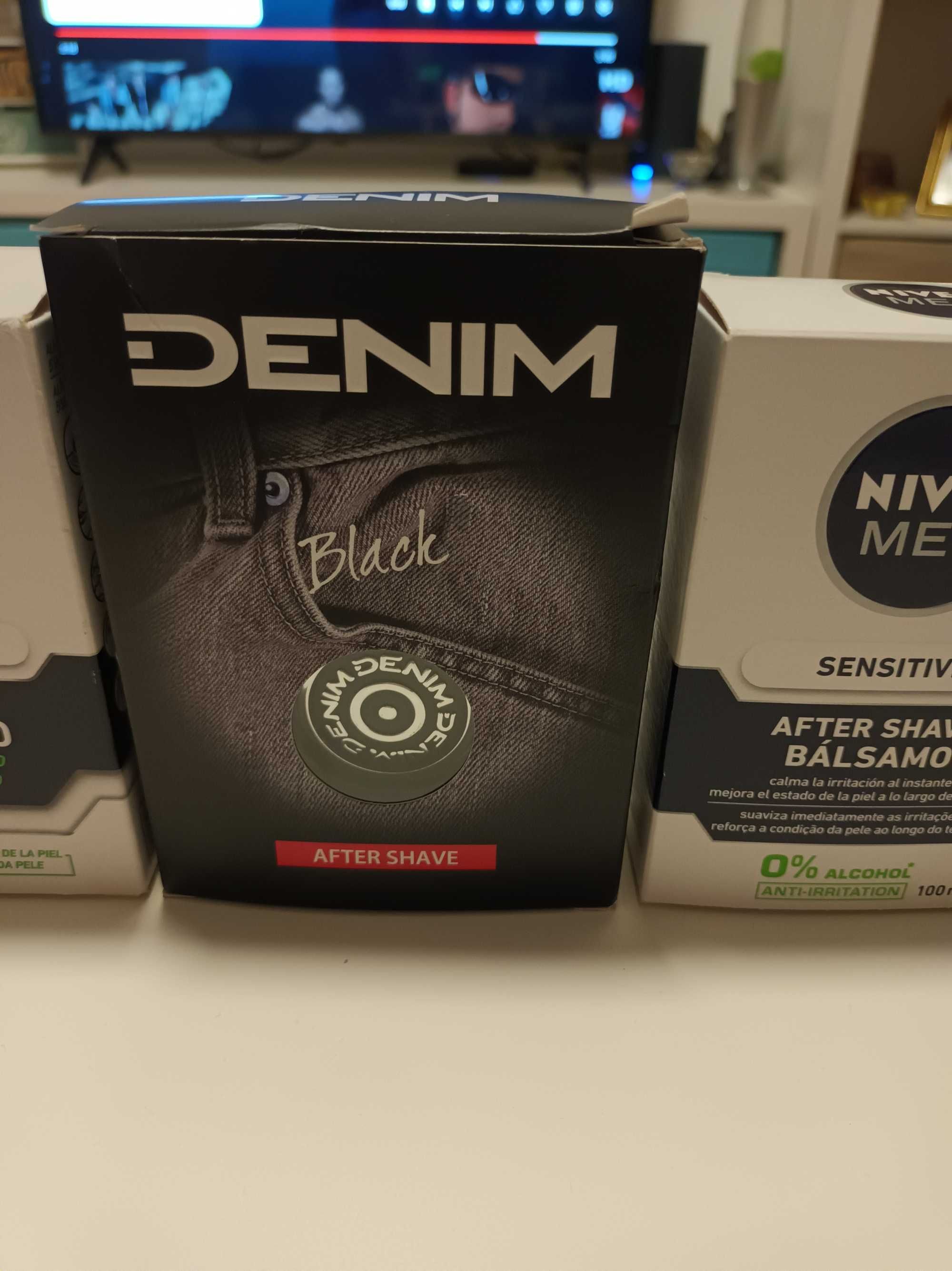4 After Shaves Nivea + 1 After Shave Denim Black (NOVOS)