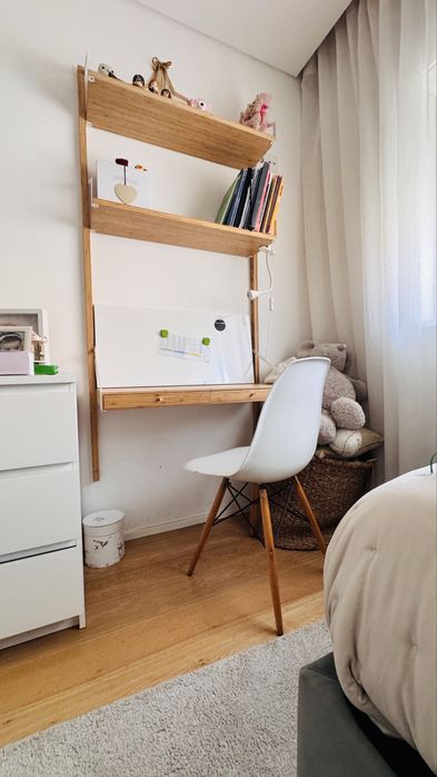 Secretaria + Prateleiras em Bamboo