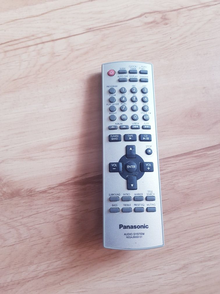 Oryginalny pilot PANASONIC N2QAJB000132 - AUDIO SYSTEM - CD