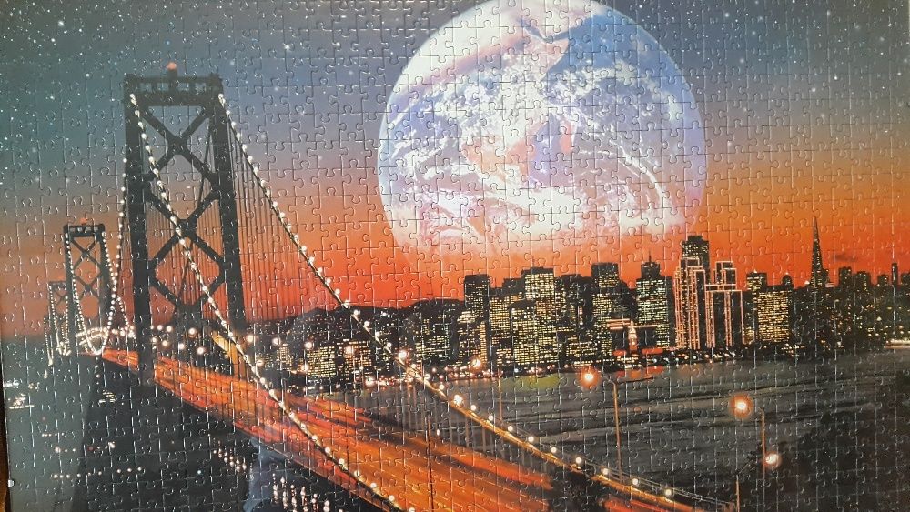 Puzzle w antyramie fosforyzowane, polecam