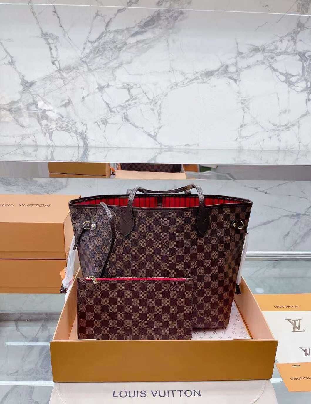Louis Vuitton Torebka damska torba w pudełku, skóra od reki 65-4