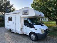 Ford Kamper Roller Team Sirio 599 Transit 2.2 TDCI 110KM  SUPER stan, klimatyzator, ekonomiczny