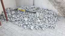 Gruz betonowy około 0,5 tony. Oddam za darmo.