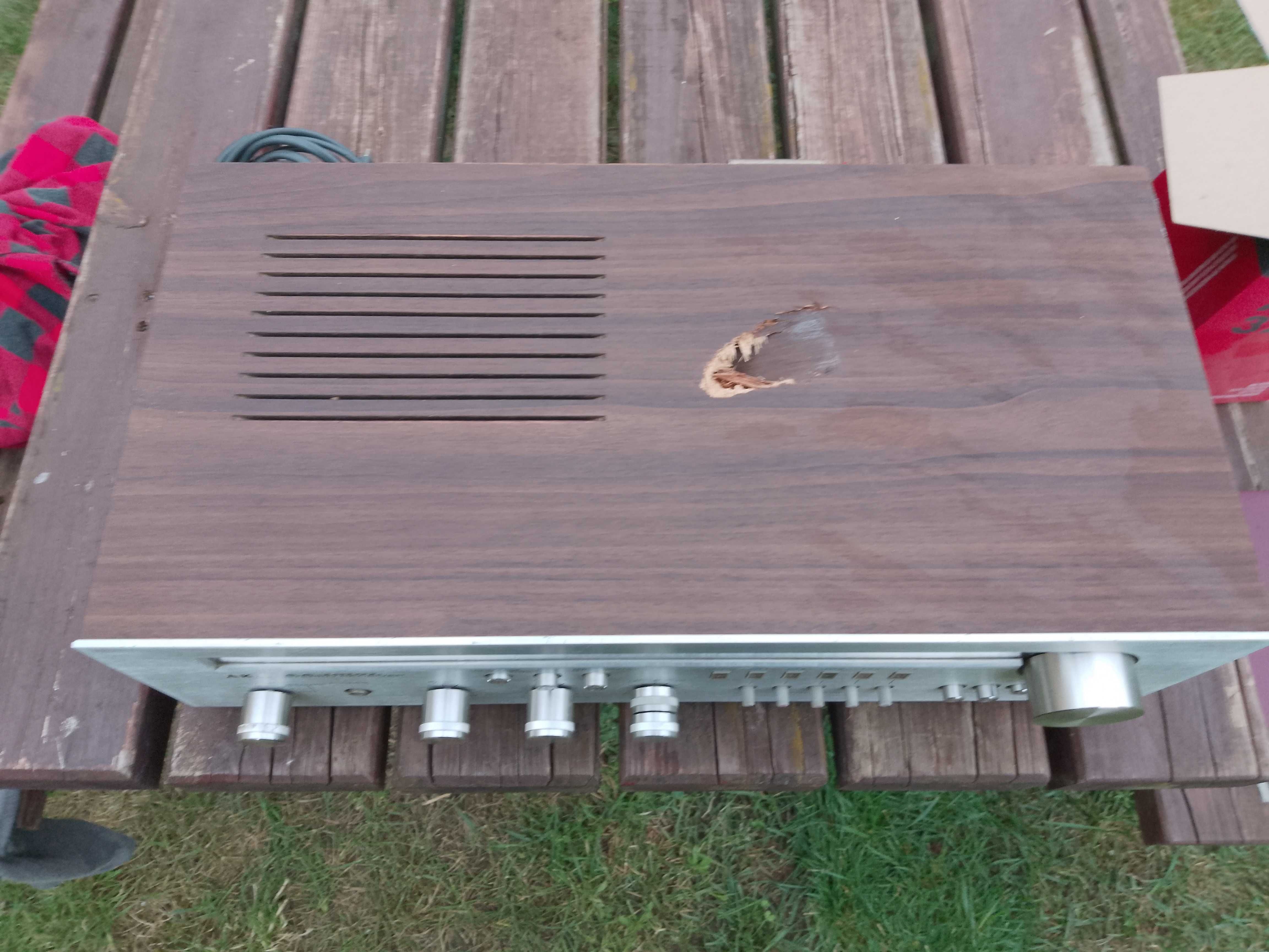 Amplituner Akai AA 1010 L. Po upadku.