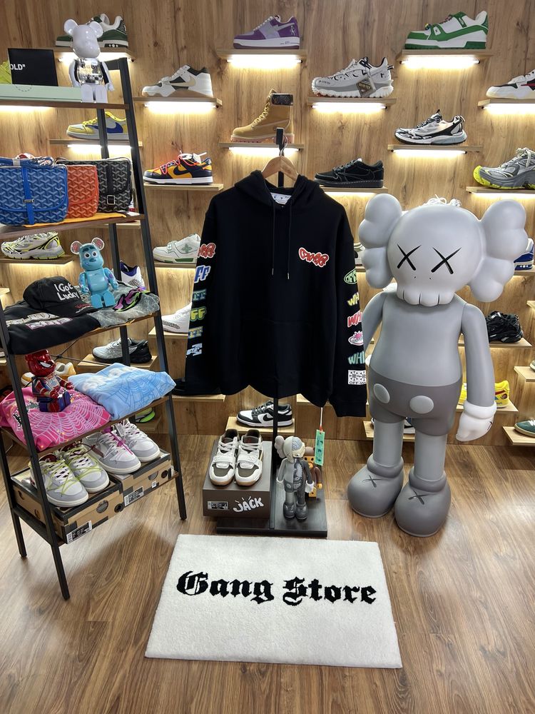 Худі Off-White Graphic Print Black