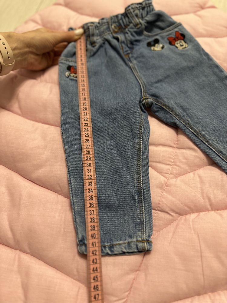 Джинси zara, джинсові штанці розмір 86