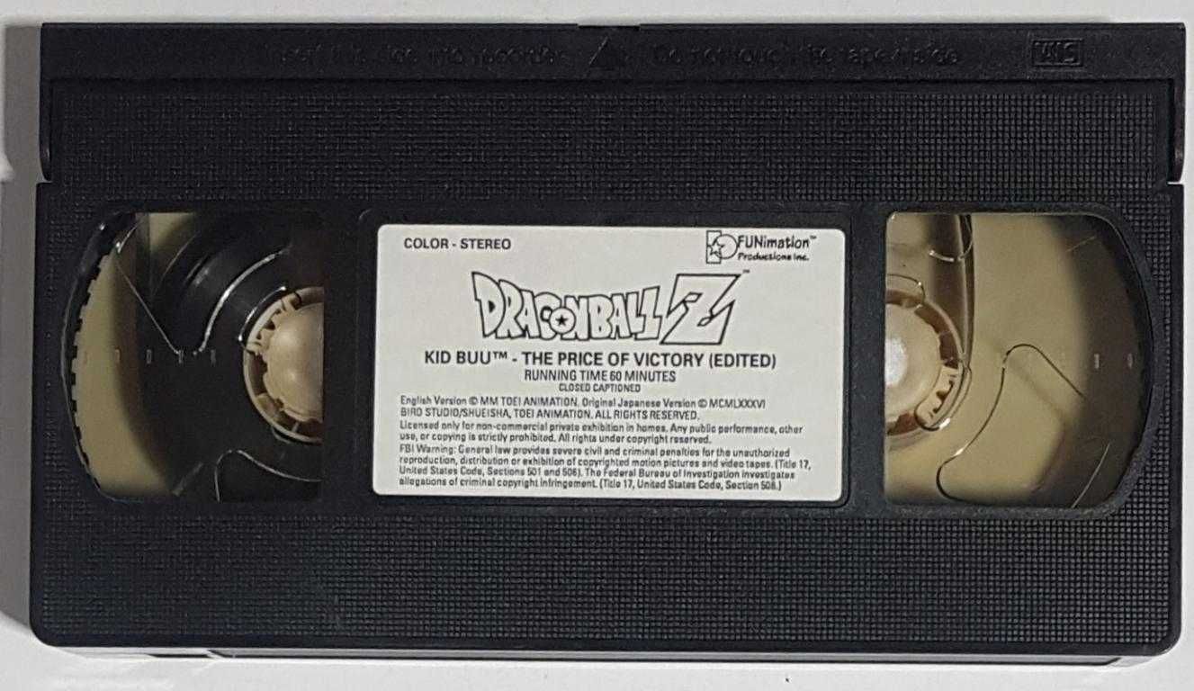 Dragon Ball Z. Kid Buu: The Price of Victory / 1989 / VHS видеокассета
