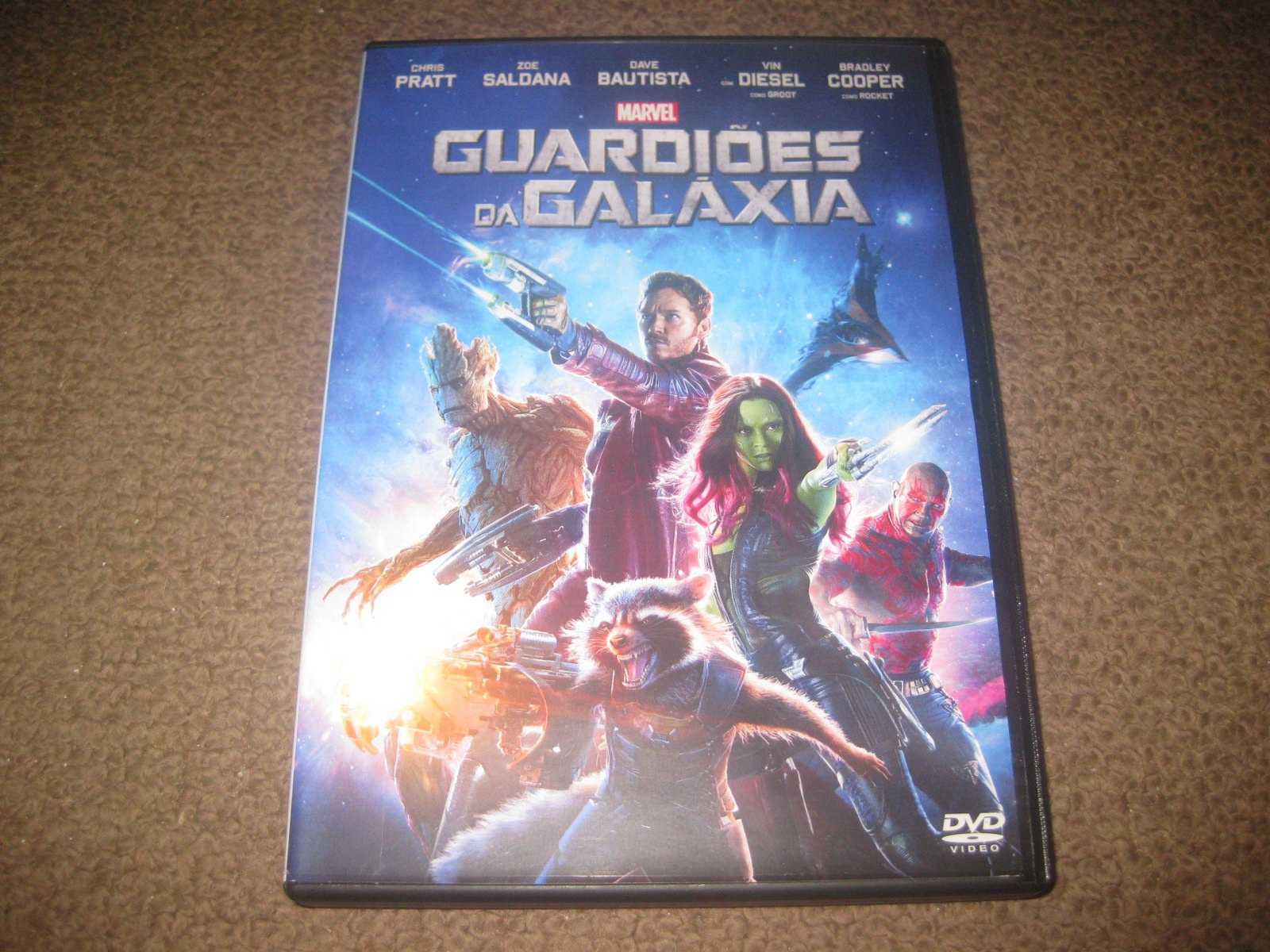 DVD "Guardiões da Galáxia" com Chris Pratt