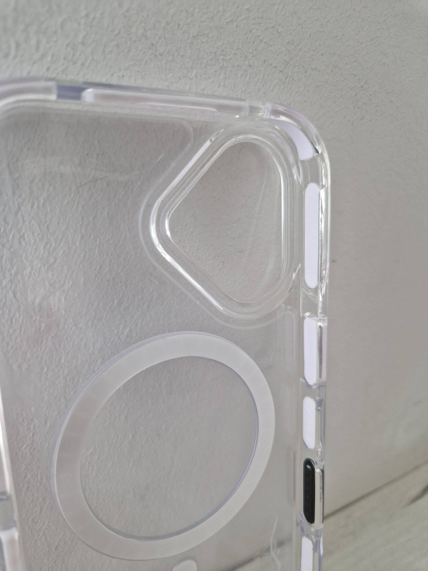 Tel Protect Strap Clear Case do Iphone 16 biały