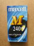 Kaseta VHS Maxell M 240  nowa