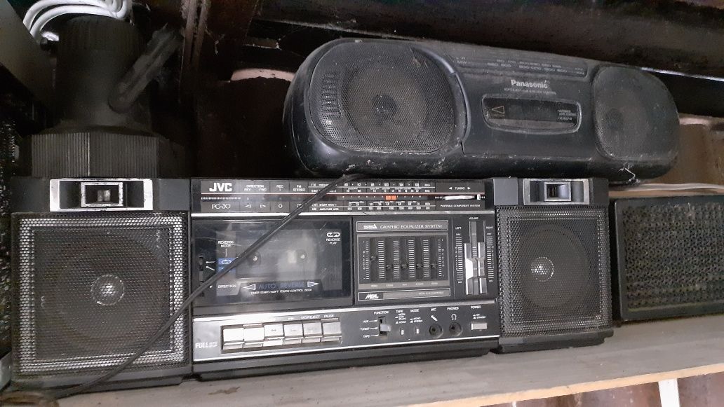 Radio  jvc gramofony 2szt jvc i bambino