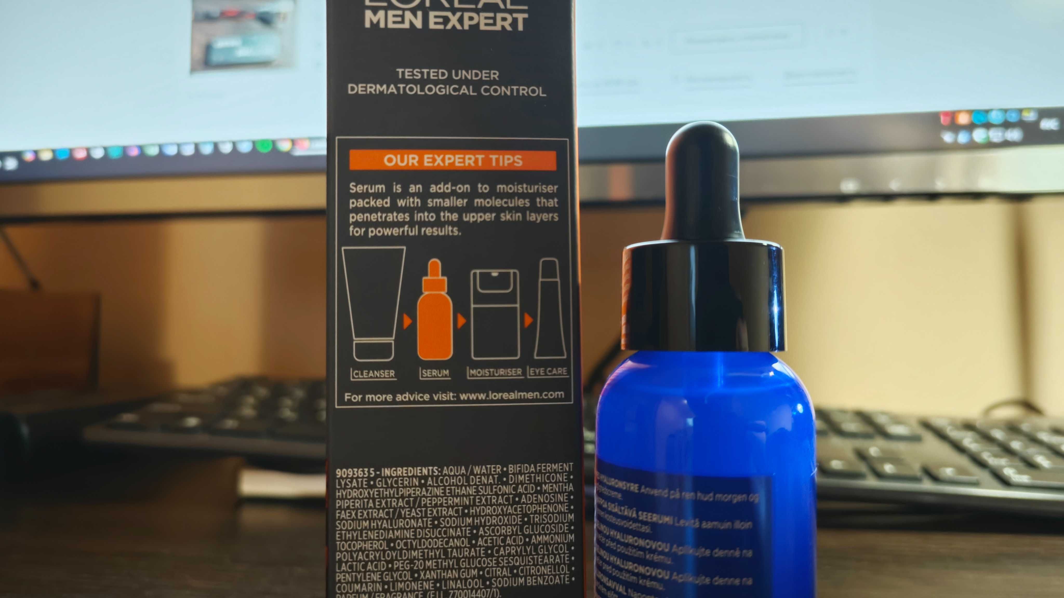 Loreal Men Expert Power Age Serum - антивікова сироватка 30ml, НОВА!