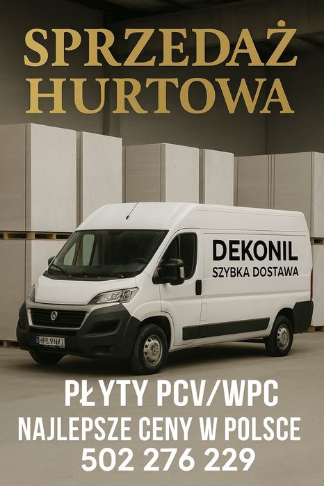 Sprzedaż hurtowa płyt węglowych PCV PVC WPC