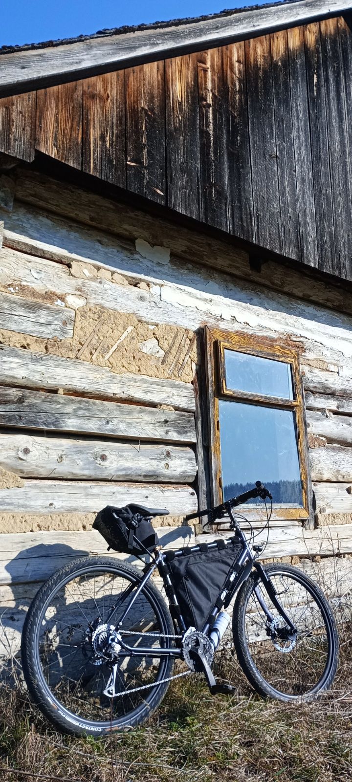 Rower wyprawowy, gravel, bikepacking, 29er