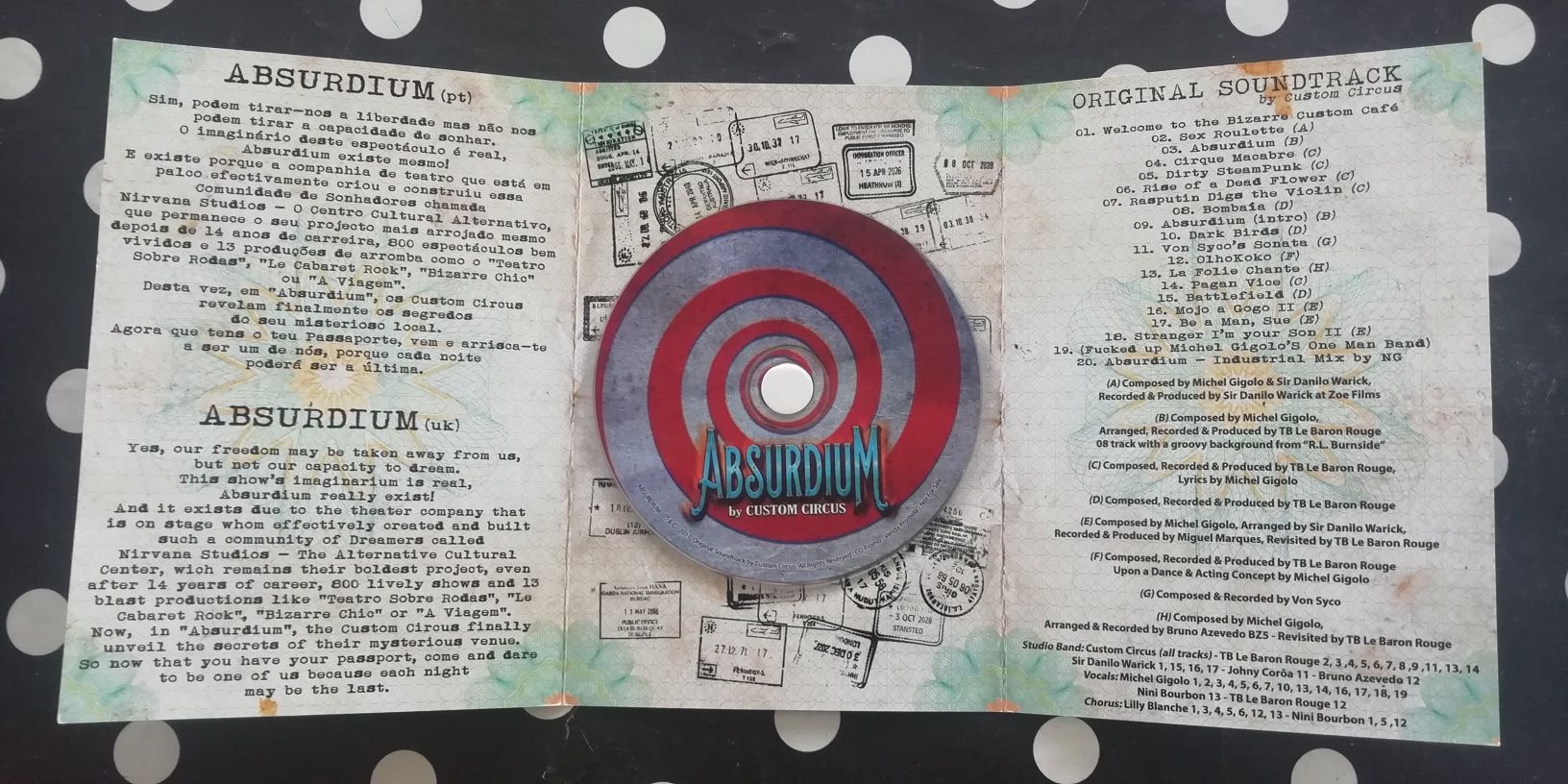 CD Absurdium Custom Circus