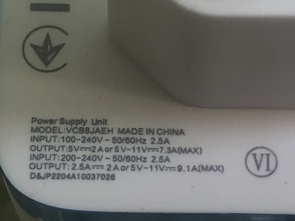 Nowa ładowarka 100w supervooc do One Plusa z kablem box