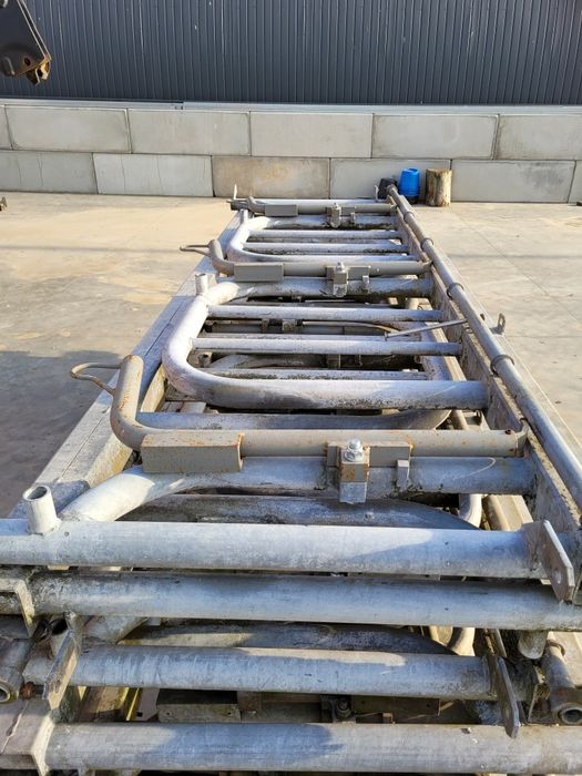 Drabina zatrzaskowa wygrodzenia