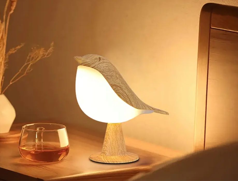 Lampka led nowa nocna przyciemniana na akumulator ładowana na usb