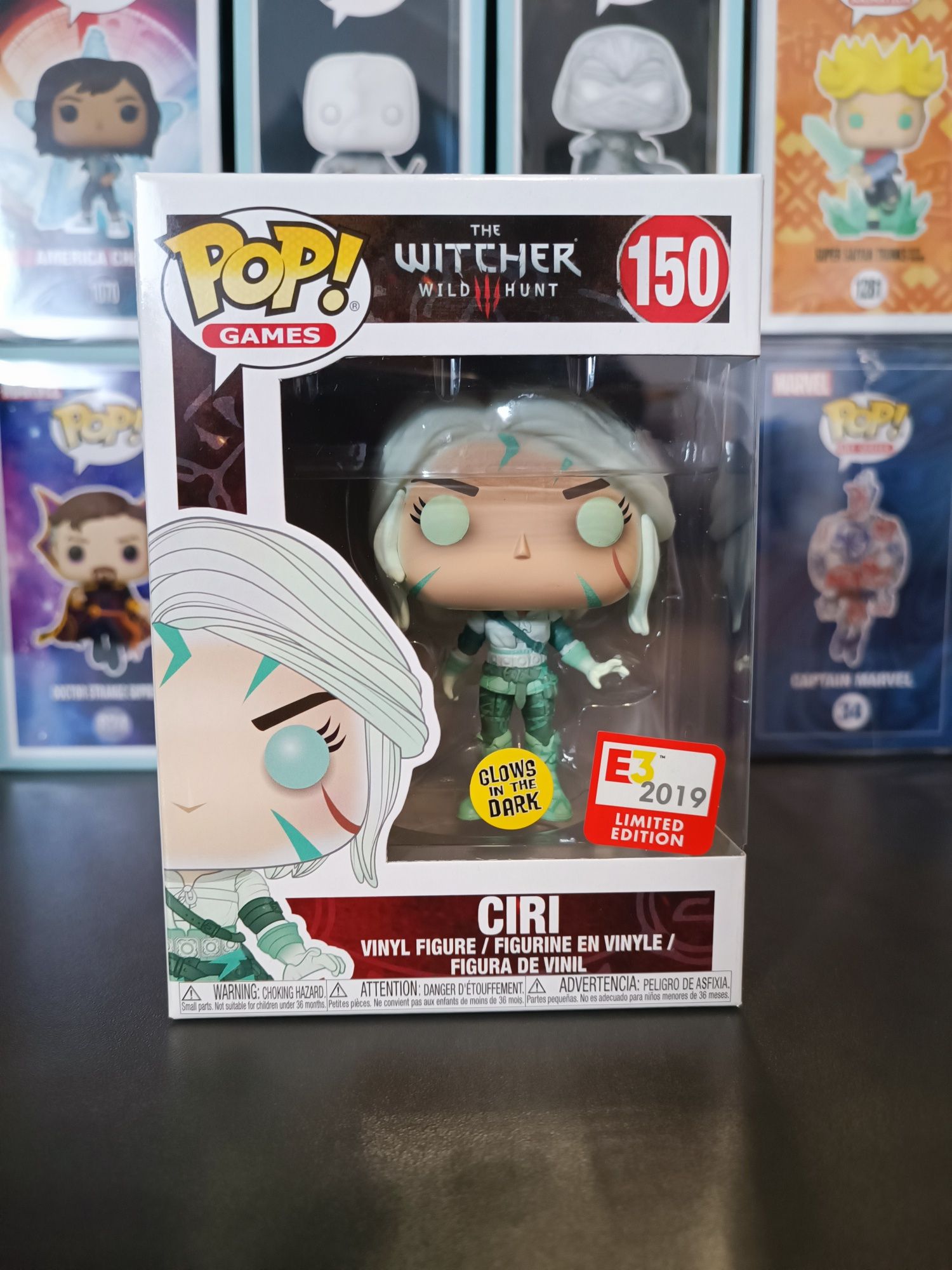 Funko Pop The Witcher 3 Wild Hunt Ciri 150 E3 2019 GITD