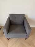 Fotel Ikea Friheten szary