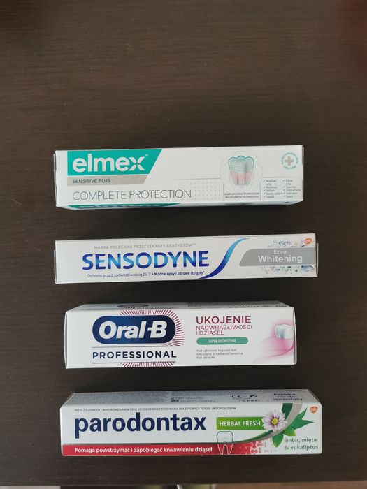 Pasty do zębów różne rodzaje