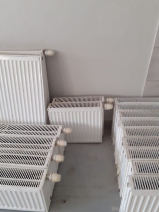 Grzejniki purmo z demontażu, sprawne z głowicami termo danfoss