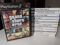 GTA San Andreas ps2 + inne gry