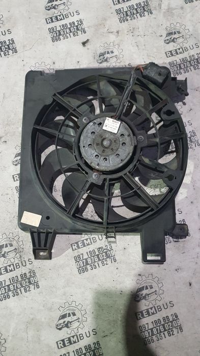 Вентилятор охолодженя з дифузором Opel Astrs h zafira 1.3 1.7 1.9 cdti