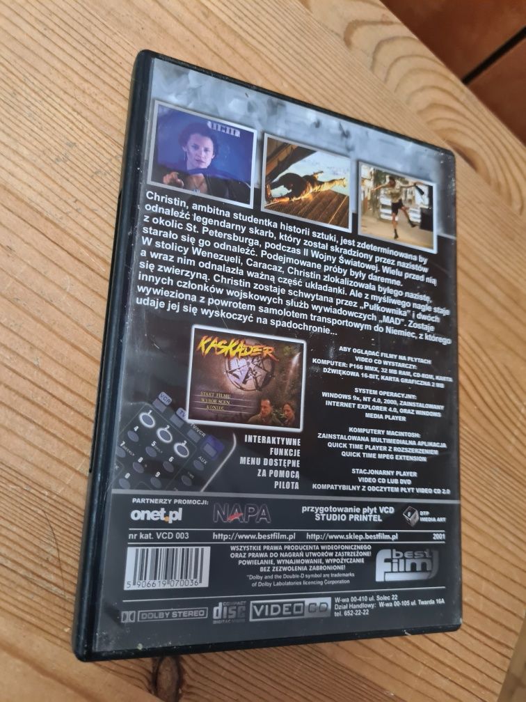 Kaskader - film płyta vcd video cd ~