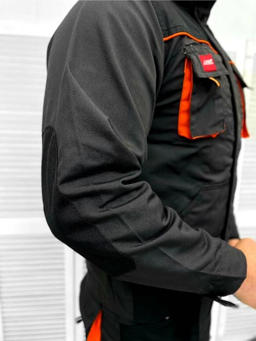 Костюм робочий чоловічий, роба куртка та напівкомбінезон, 56р спецодяг