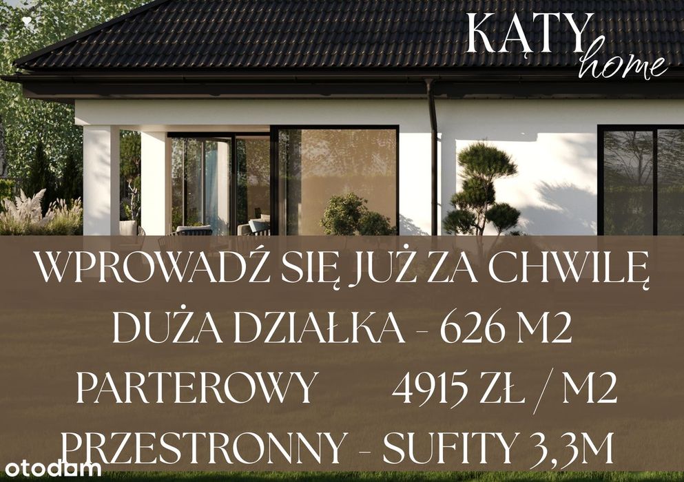 Dom z ogrodem Gotowy już za chwilę | Bez PCC | Atrakcyjna cena