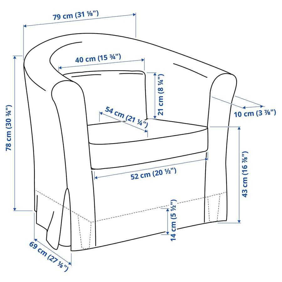 Fotel IKEA tullsta