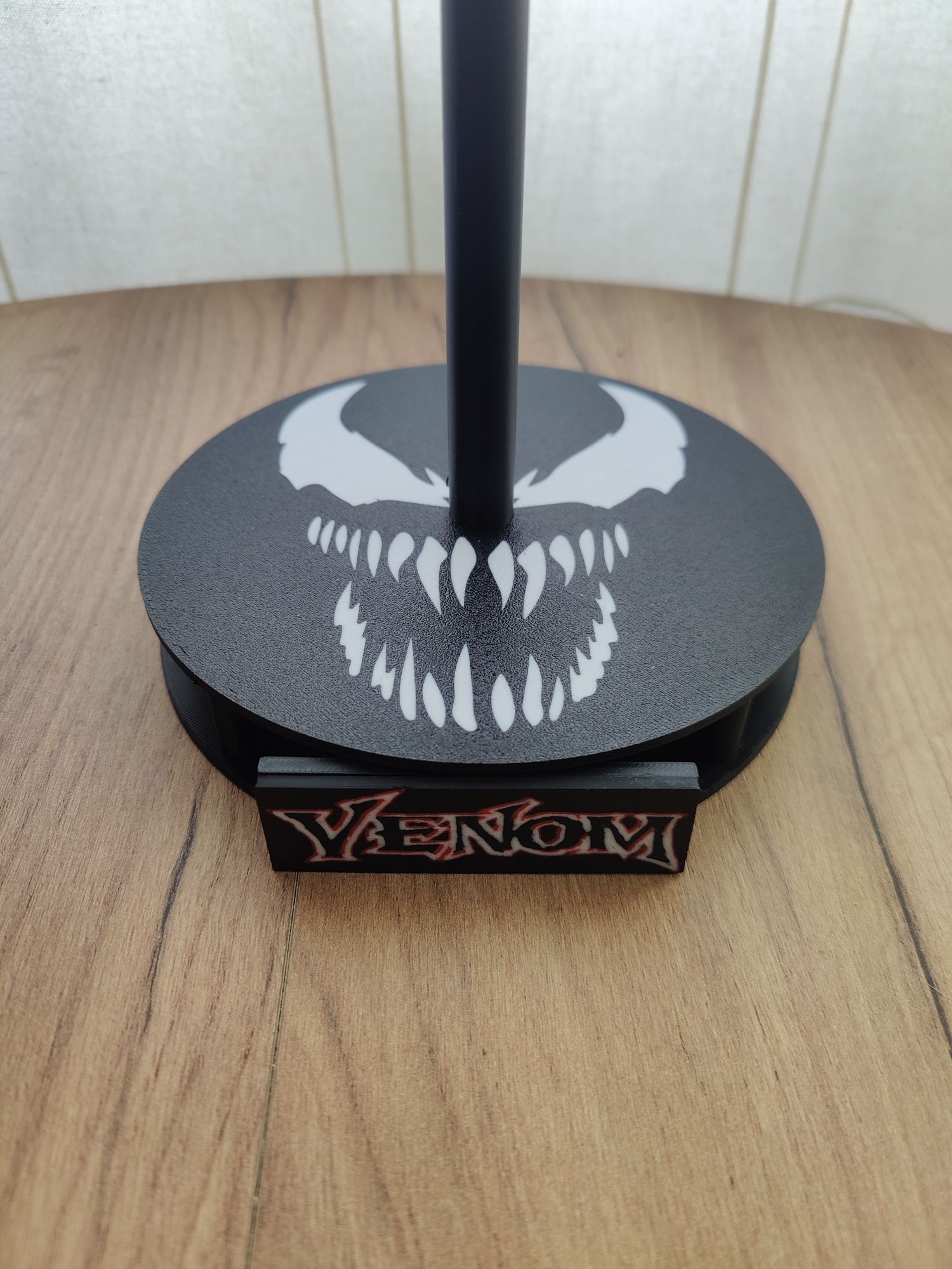 Maska Venoma z Druku 3D + Podstawka - Ruchoma Szczęka