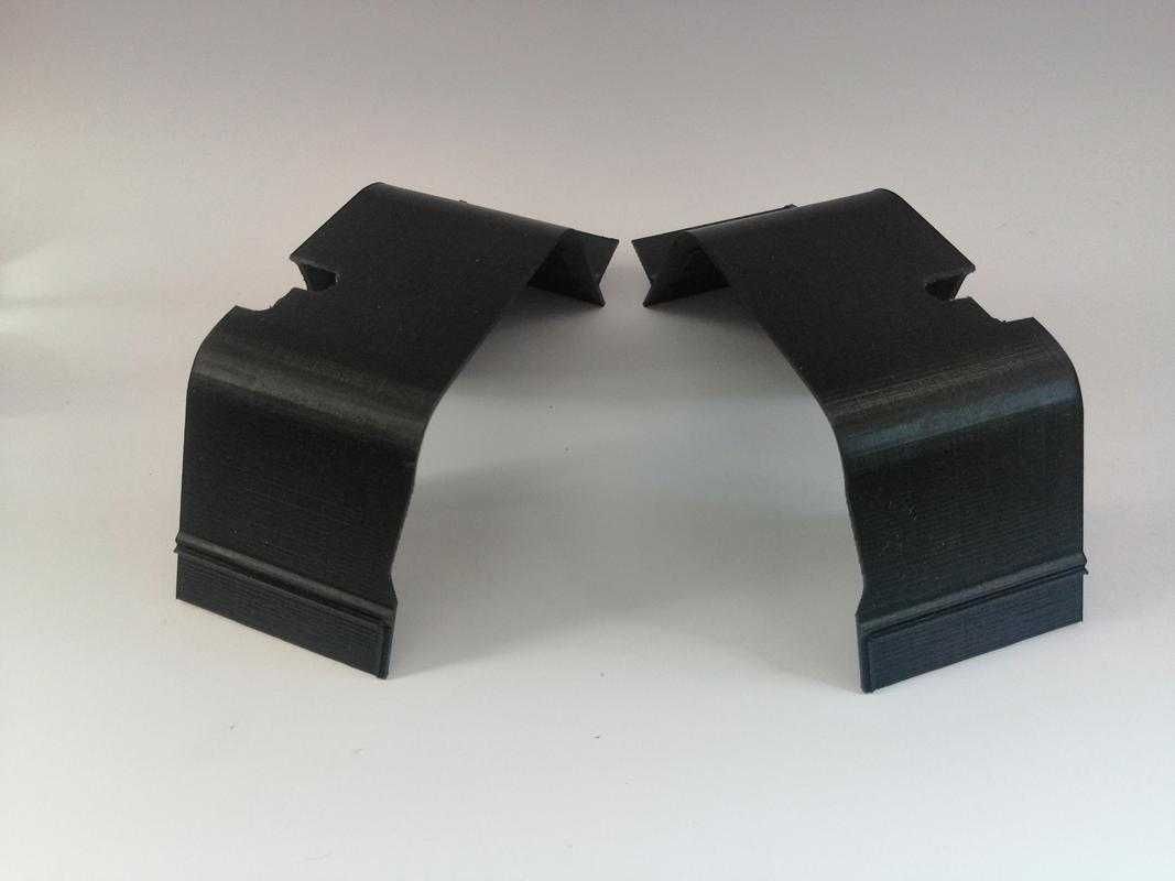 Nadkola błotniki do modelu RC Axial SCX10 II komplet 4 sztuki druk 3d