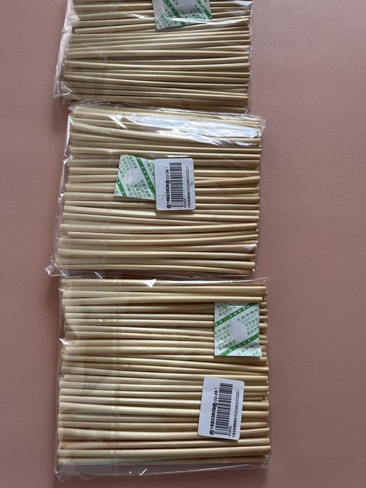 Słomki bambusowe wielorazowe 24 cm – nowe, eko