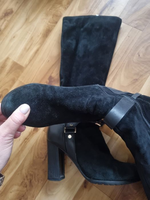 Сапоги замш 38 р