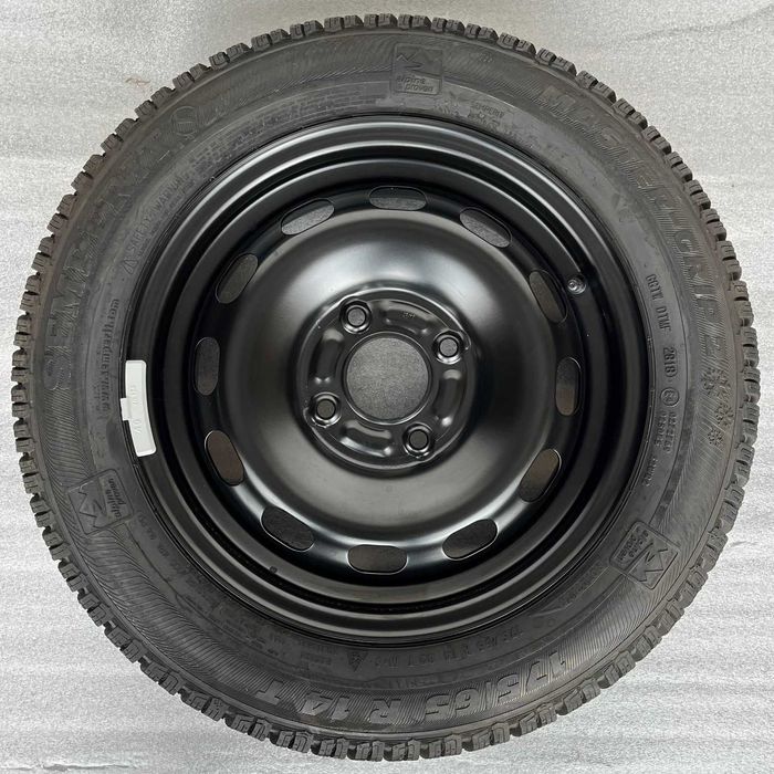 Koła FELGI stalowe 14 Ford Fiesta zimowe Semperit 175/65/14 4x108 DEMO
