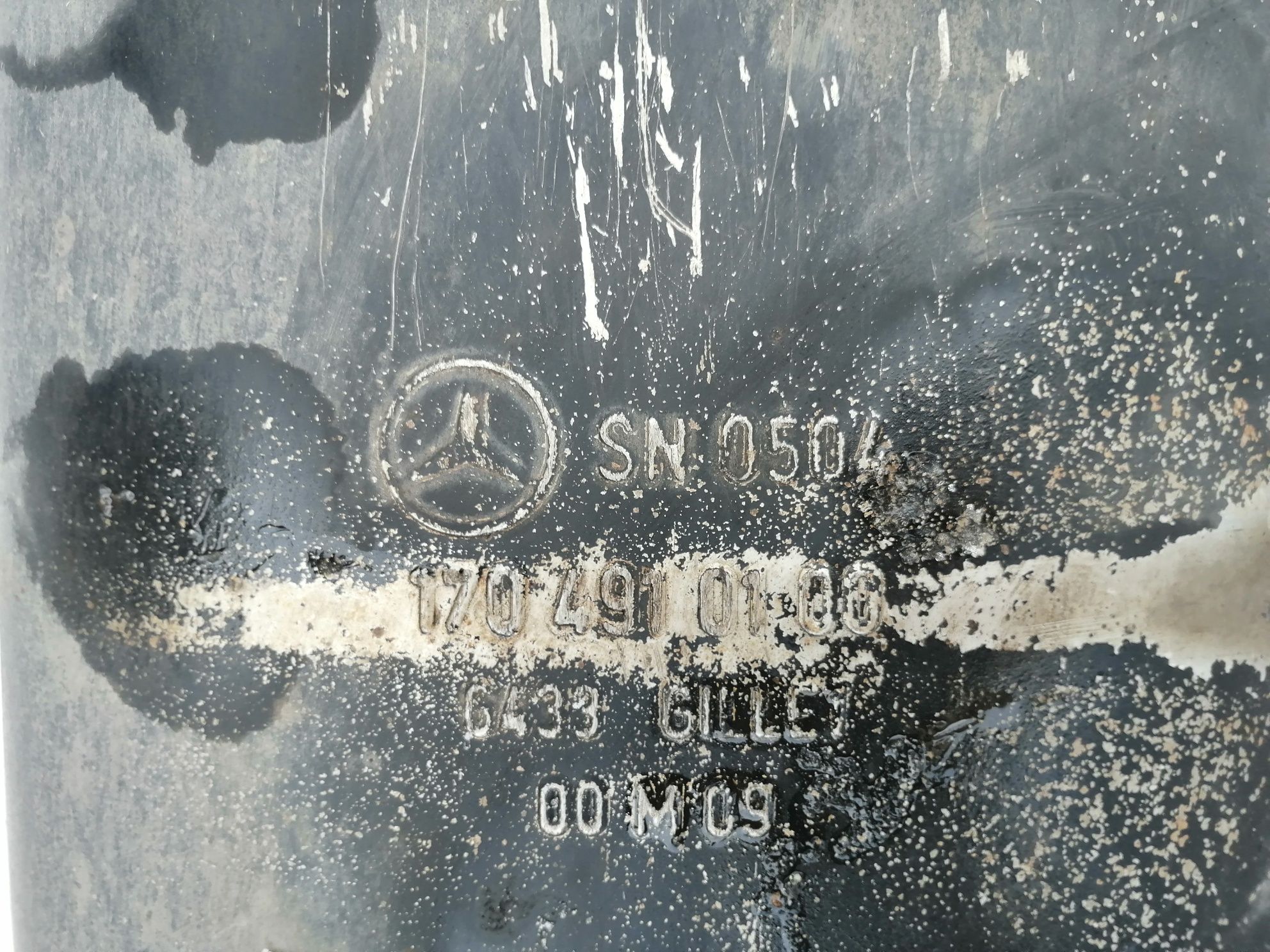 Tłumik wydech SLK r170 320 V6