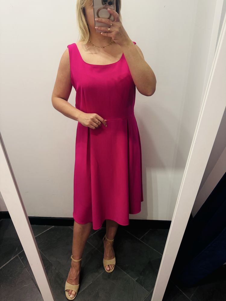 Sukienka 44 XXL wesele przykecie