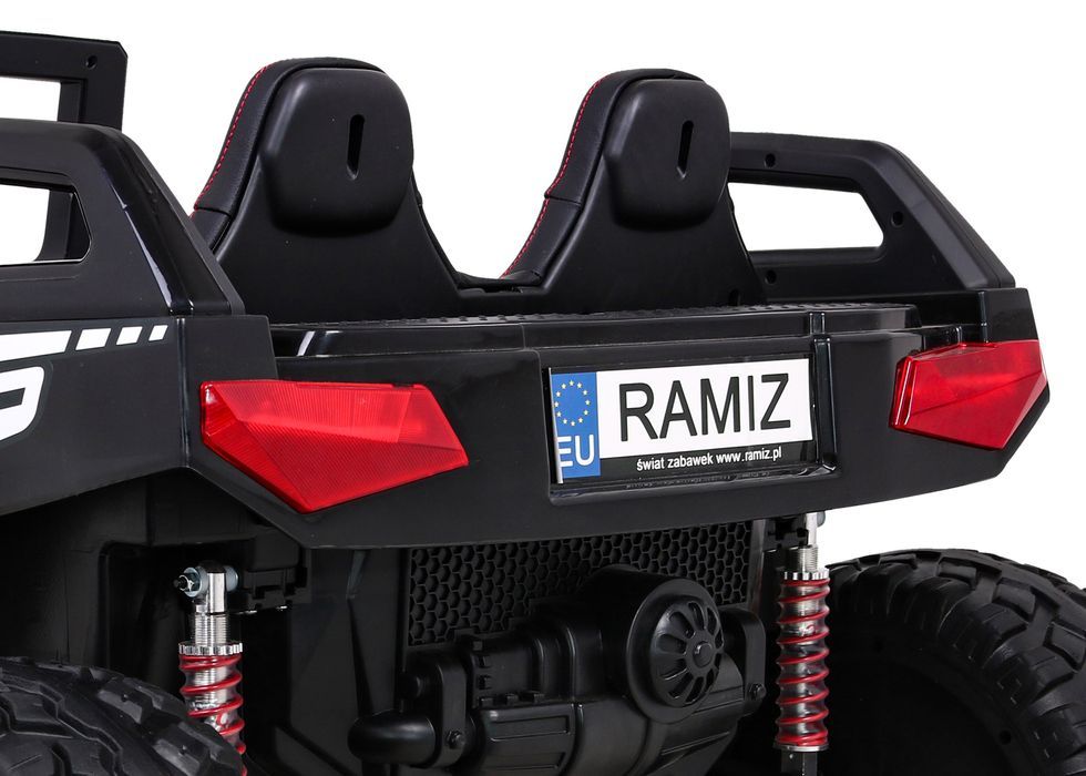 Buggy Clash 2-osobowe czarne auto elektryk dzieci - EkstraZabawki.pl