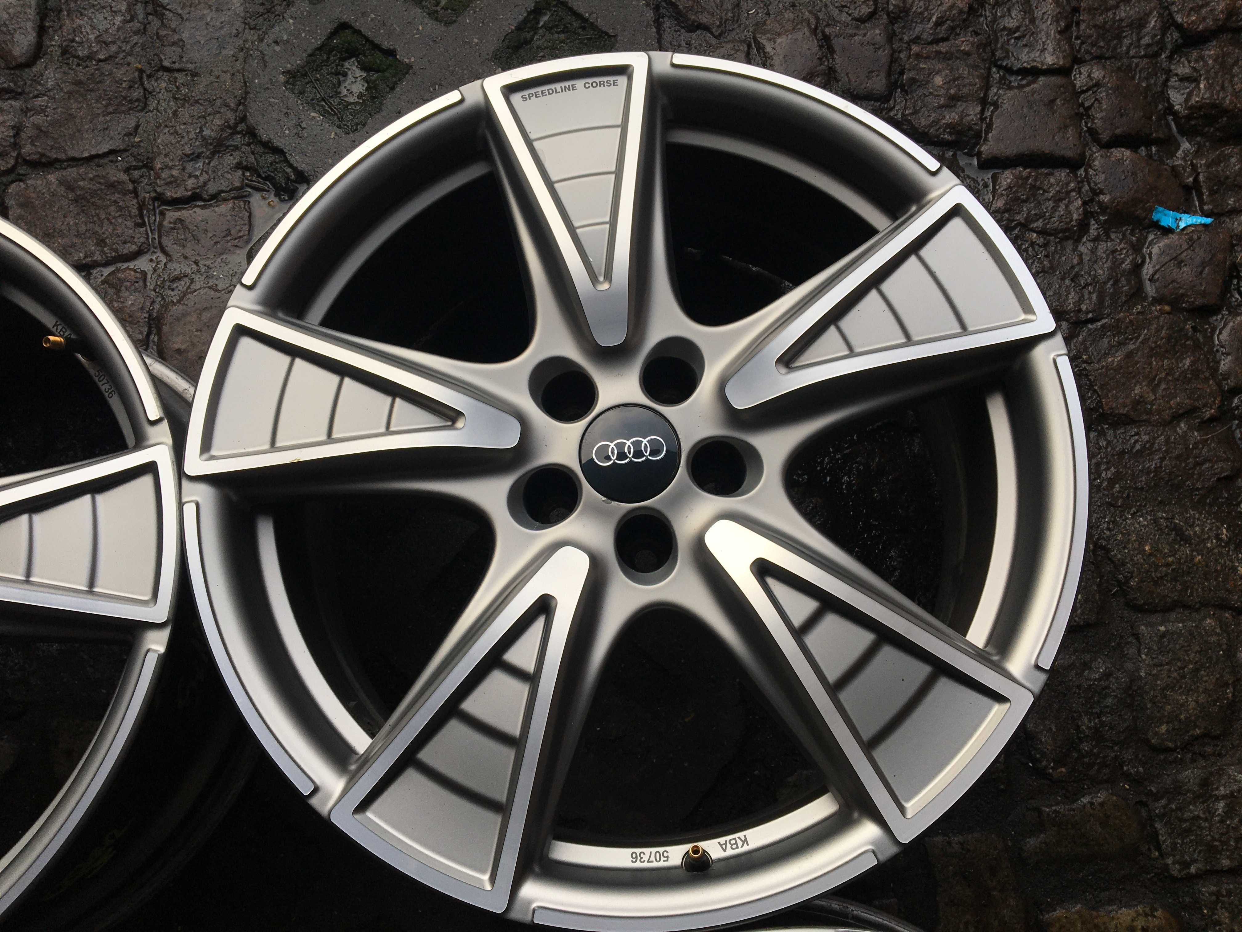 Felgi aluminiowe AUDI 20" 5x112x66,5 9J Audi A4 A5 A7 A8 Q7