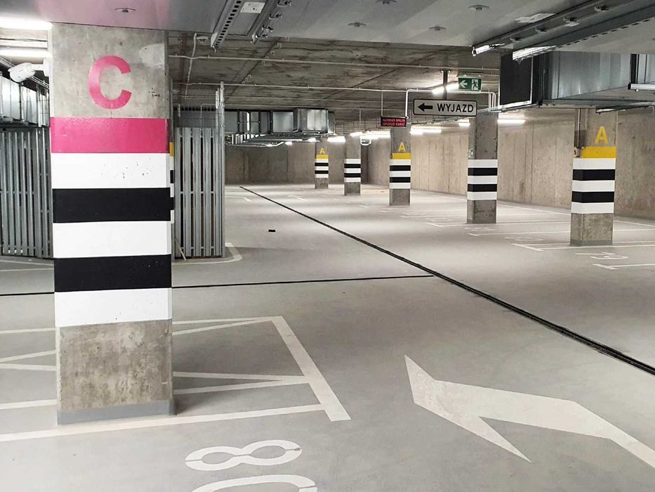 Poszukujemy firmy - oznakowanie poziome w garażu podziemnym
