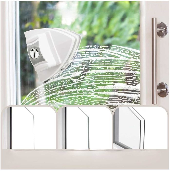 Magnetyczny Czyścik do Okien Myjka Regulowany 5-35mm Bezpieczny