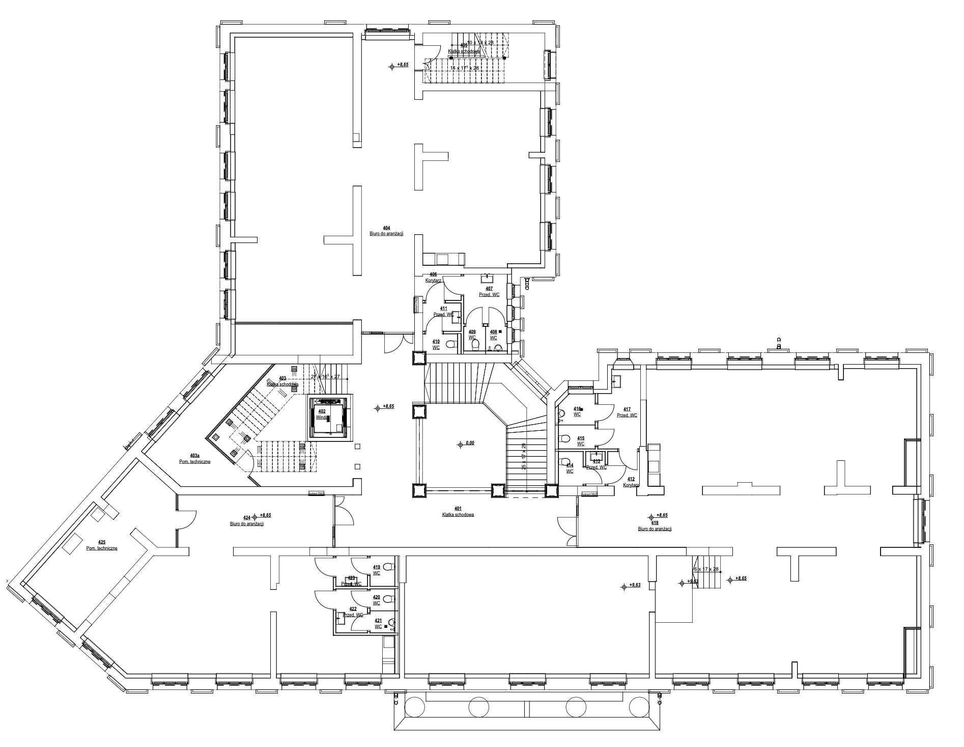 Lokal w zabytkowym budynku | Centrum Gliwic | 1420 m2 |Ostatnie piętra