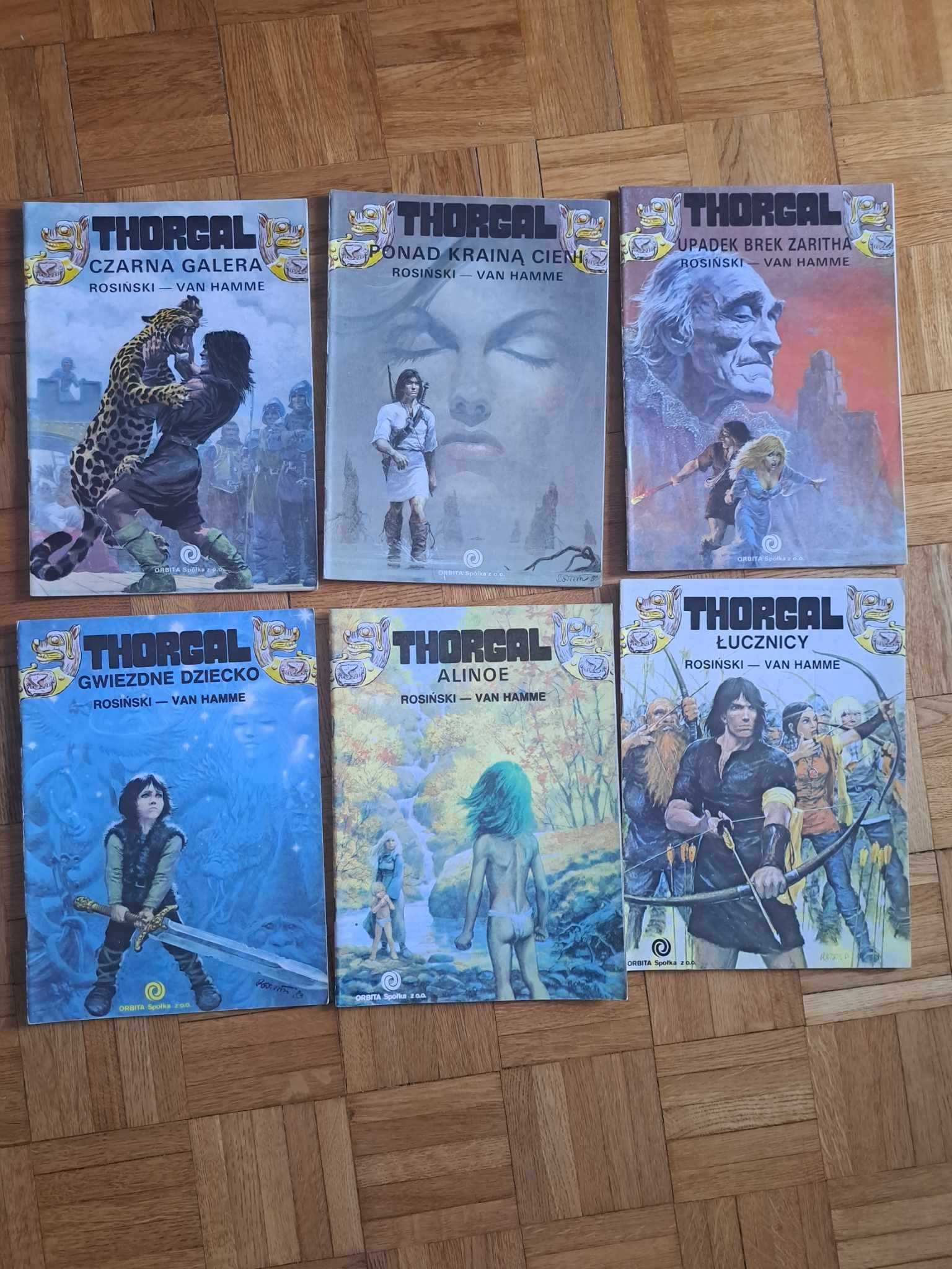 Komiks Thorgal od 1 (1988) większość I wydanie,  wybrane numery